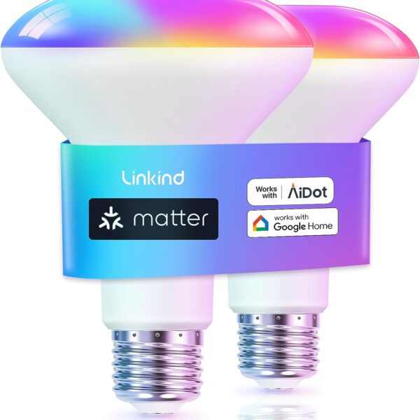 Linkind Matter WiFi Smart Light Bulbs