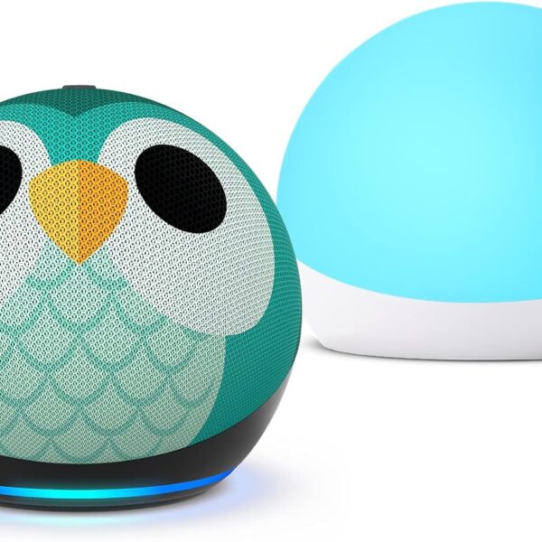 Echo Dot (5th Gen, 2022 release) Kids | Designed for kids, with parental controls | Dragon
