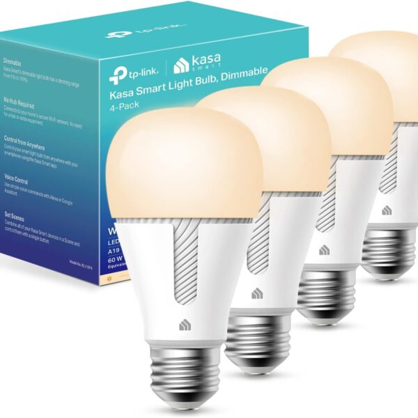 Kasa Smart Light Bulb KL110, LED Wi-Fi smart bulb works with Alexa and Google Home