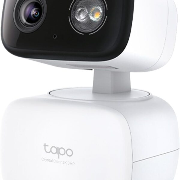 Tapo 2K Indoor/Outdoor Pan/Tilt Wired Security Camera